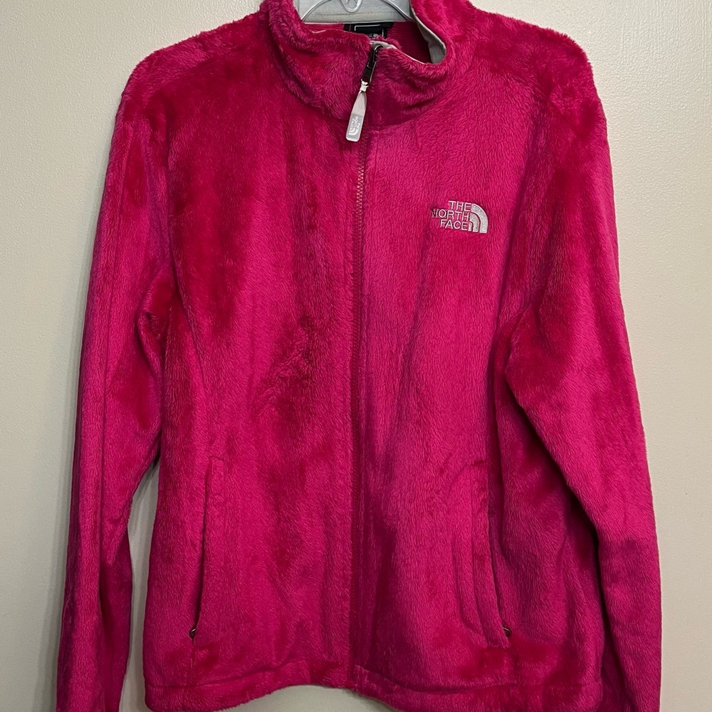 The North Face Vibrant Pink Fleece Jacket